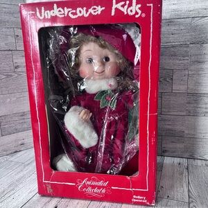 Undercover Kids Alysha Animated 90s Doll - Pink and White